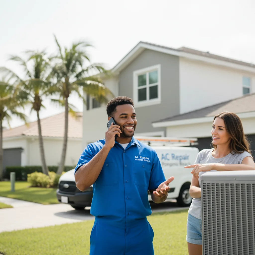 AC Repair Pompano Beach customer support in Ball Ground